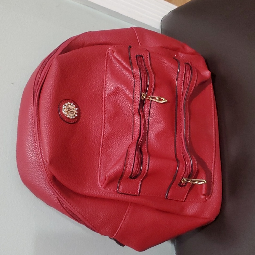 Brand new red mini fashion backpack